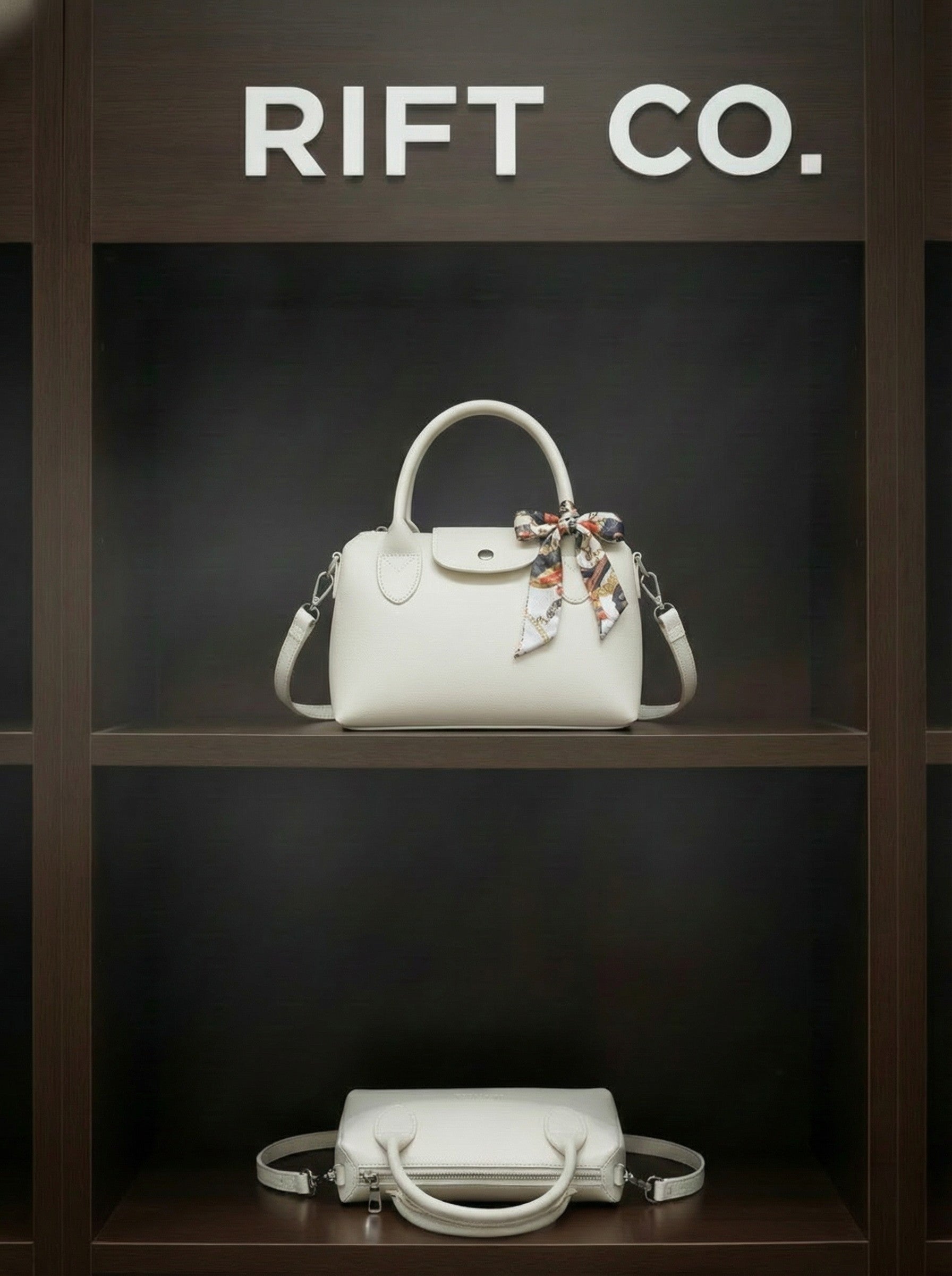 Modern Klasik: Krem Bowling Çanta